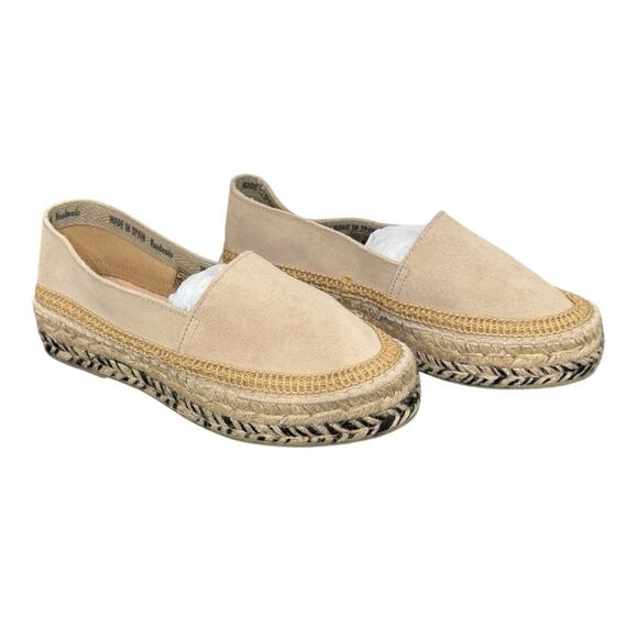 New! Free People Eden Double Stack Espadrilles - Size US 7.5 / EU 38 - Picture 5 of 12
